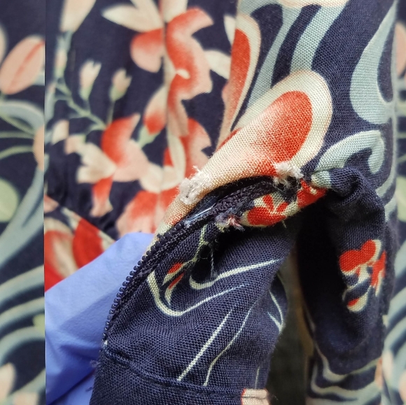 Lucky brand Asian kimono style floral dress - Picture 9 of 12